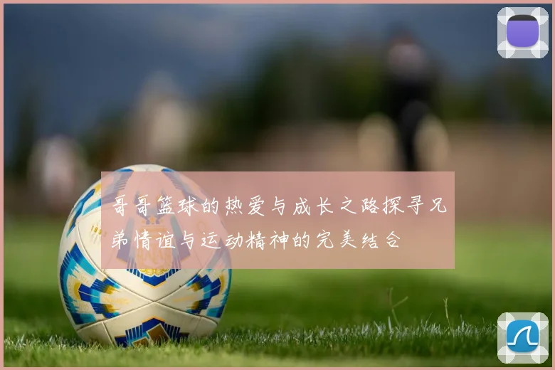 哥哥篮球的热爱与成长之路探寻兄弟情谊与运动精神的完美结合